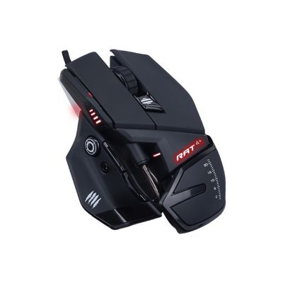 2. Mad Catz THE AUTHENTIC RAT 4+ Gaming-Maus (MR03MCINBL000-0)