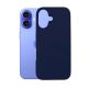 4. 3mk Silikonhülle für iPhone 16 Plus - Marineblau