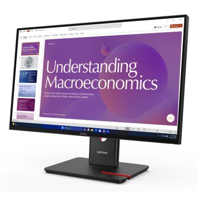15. Lenovo ThinkVision T24D-40 Computermonitor, 60,5 cm (23,8 Zoll), 1920 x 1080 Pixel, Full HD LCD, Schwarz