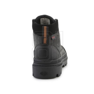 6. Palladium Pallatroopercuff Wp+ M 04365-008-M Schwarze Schuhe