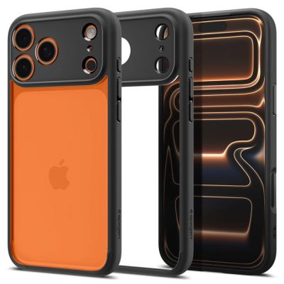 Spigen Ultra Hybrid Case für iPhone 17 Pro Max - Mattschwarz