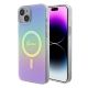 Guess GUHMP15SHITSU iPhone 15 6,1" lila/lila Hardcase IML Iridescent MagSafe