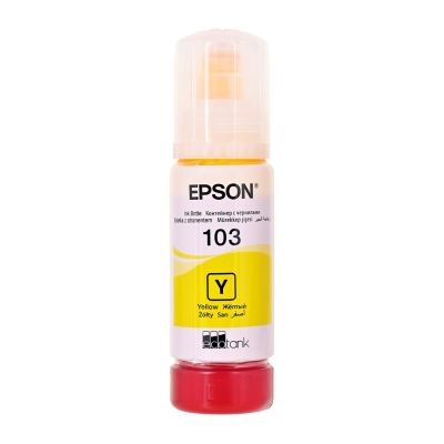 5. Epson C13T00S44A Tinte (Original 103; 65 ml; gelb)