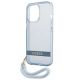 6. Guess GUHCP13LHTSGSB iPhone 13 Pro / 13 6,1 "blau / blaues Hardcase Translucent Stap