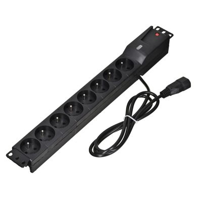 3. Lestar LZRM 810 BW GA K.:CZ 1,5M IEC3 Überspannungsschutzleiste (8 x UTE; 1,5 m; schwarz)