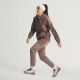 13. Damenjacke adidas TERREX Xperior 2.5L Hybrid Primeknit Climaproof Jacket – Trace Brown, Größe: M