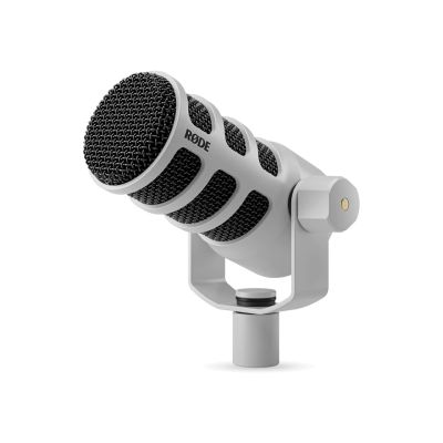6. RODE PodMic Weiß – Dynamisches Podcast-Mikrofon