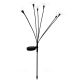 10. Solarlampe Löwenzahnbaum Feuerwerk 72 cm 60 LED