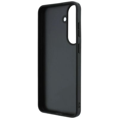 7. Guess Leder-Schutzhülle mit Metalllogo für Samsung Galaxy S26 FE – Braun