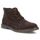 Herren-Ankle-Boots aus Leder, ungefüttert, Wildleder, dunkelbraun, Filippo MBT8318