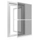 67. Aluminium-Tür-Moskitonetz 100 x 215 cm, Weiß, Basic Plus