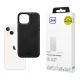 3mk Hardy Apple Silky Leather MagCase für Apple iPhone 13 - Schwarz