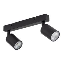 Lampen-Spotlight Top GU10 2x10W BK