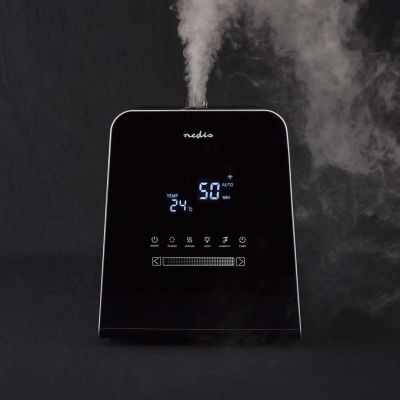 12. Nedis 5,5-l-SmartLife-Ultraschall-Luftbefeuchter, Schwarz