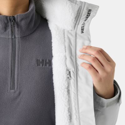 6. Helly Hansen Damen W Crew Kapuzen-Fleecejacke 34527 853