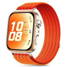 Tech-Protect Nylonarmband für Huawei Watch Fit 3 / 4 / 4 Pro / 5 / 5 Pro – Orange