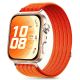 Tech-Protect Nylonarmband für Huawei Watch Fit 3 / 4 / 4 Pro / 5 / 5 Pro – Orange