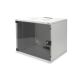 2. Digitus 19-Zoll 9U SOHO Wandschrank, grau, Glas