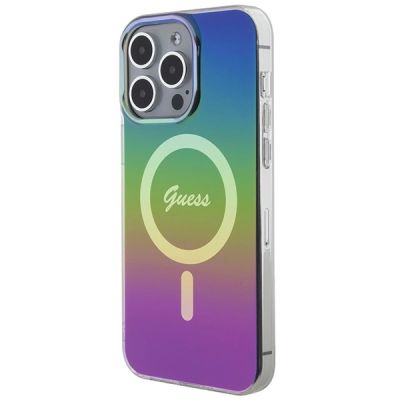 2. Guess IML Iridescent MagSafe Case für iPhone 15 Pro Max 6,7" - Mehrfarbig
