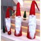 13. Set roter dekorativer Weihnachtsmänner 60, 70, 80 cm