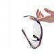 5. Rockbros 10001 Polarisierte Radsportbrille - Schwarz und Rot