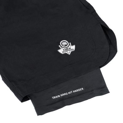 5. DBX Bushido Schwarze MMA-Shorts mit Leggings
