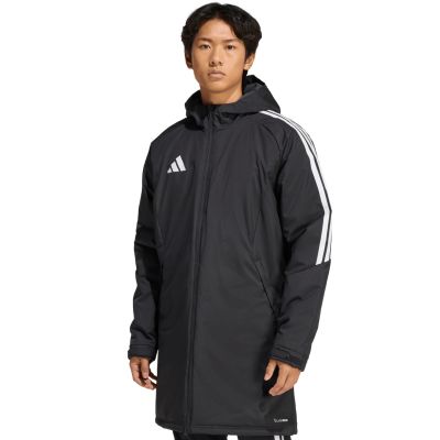 adidas Tiro 26 Stadium Parka für Herren, Schwarz, JZ4108