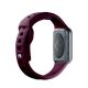 7. 3mk Silikon- Watch für Apple Watch 42 / 44 / 45 / 49 mm – Burgunderrot
