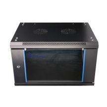 Extralink 6U 600x600 Schwarzer Wand-Rackschrank