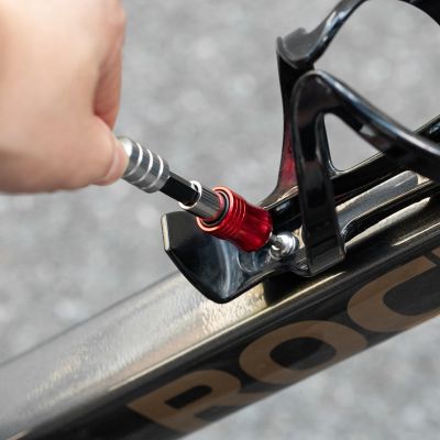4. Rockbros Multitool-Fahrradwerkzeugset mit Ratschenschlüssel und Reifenhebern – Schwarz