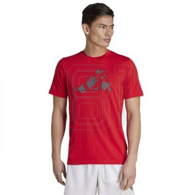 4. adidas Train Essentials Saisonales Trainings-Grafik-T-Shirt M IJ9604