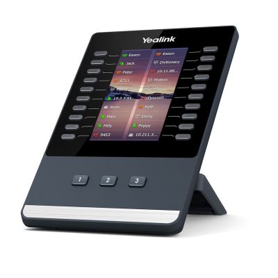 Yealink EXP43 IP-Zusatzmodul, Schwarz, Grau, 23 Tasten