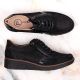 9. Filippo W PAW467 schwarze Keilschuhe aus Leder