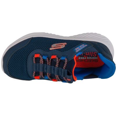3. Skechers Slip-Ins: Bounder - Brisk-Burst 403822L-NVBL Marineblau 28.5