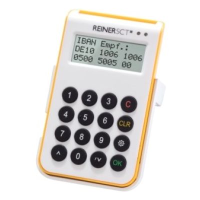 4. Reiner SCT CyberJack One USB-Chipkartenleser, Weiß, Gelb