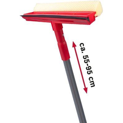 9. Dirt Devil Wasserabzieher für Fenster und Spiegel mit verstellbarem Griff (55–95 cm)