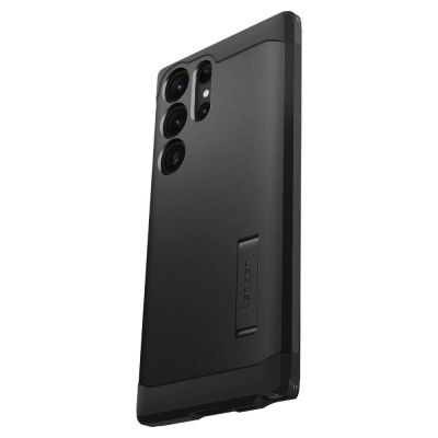 9. Spigen Tough Armor Hülle für Samsung Galaxy S23 Ultra – Schwarz