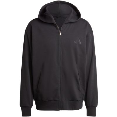 8. adidas Herren All Szn Fleece Full-Zip Hoodie Schwarz IX1249