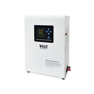 Wechselrichter VOLT POLSKA SINUSPRO 2600 E PLUS 24/230 V (1800/2600 W) [AGM, GEL, LiFePO4]