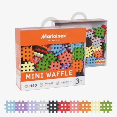 4. Marioinex Mini-Waffelbausteine Set 1, 140 Teile