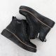 14. Schwarze Damen-Lederstiefeletten mit Keilabsatz Filippo DBT6452