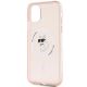 6. Karl Lagerfeld IML Choupette MagSafe Hülle für iPhone 11 / Xr – rosa