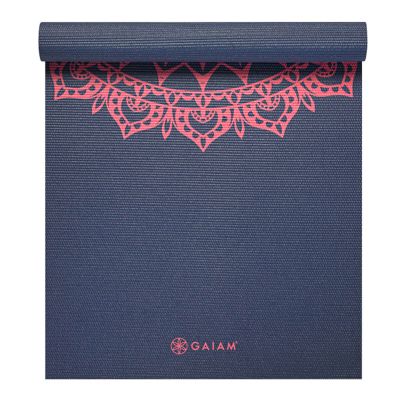 7. GAIAM Rosa Marrakesch Yogamatte 4 MM 62429