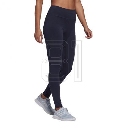 4. adidas Essentials High-W Logo Leggings W H07781