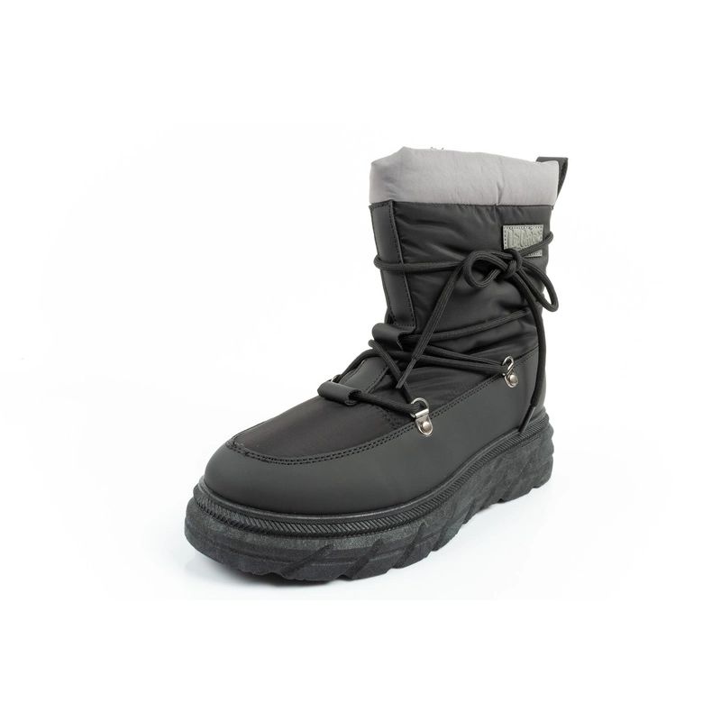 3. Lee Cooper Damen Winter Wandersportschuhe isoliert schwarz grau