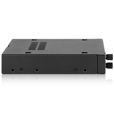 3. We-Ra. IcyDock mit Platz für 2 Laufwerke: 2 x 6,3 cm SATA I-III/SAS HDD & SSD in Farbe, 1 x 3,5" Metall