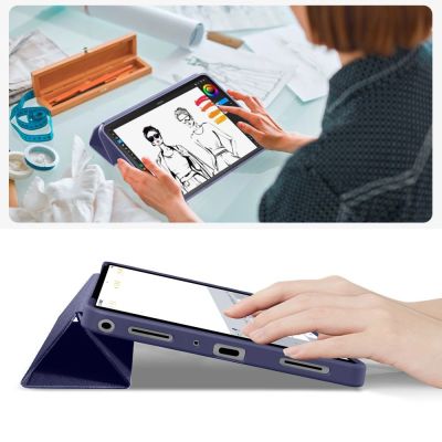 8. TechProtect SmartCase für Samsung Galaxy Tab A9+ / A11+ Plus 11.0 X210 / X215 / X216 / X230 / X235 / X236 - Marineblau