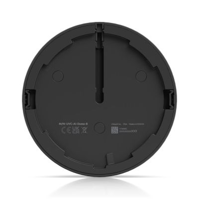 13. Ubiquti UniFi AI Dome Black Kamera (UVC-AI-Dome-B) 8 MP 3840 x 2160 (16:9) IP66 IK10 10 W