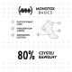 4. Monotox Basics Ankle 3er-Pack MX20006 Socken