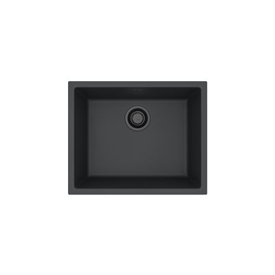 Spüle Omni 30 G90 mit Siphon, schwarz